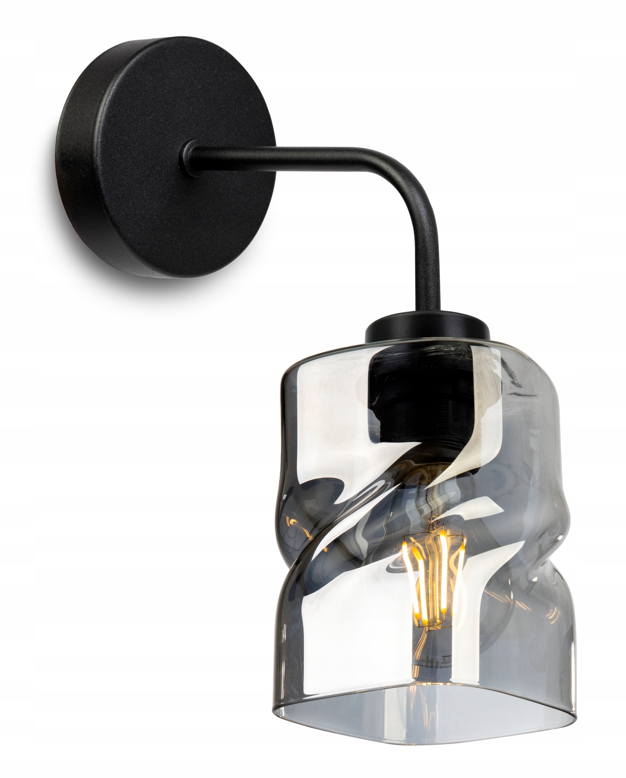 Nowoczesna Lampa Kinkiet Wybór Szklany Klosz Led