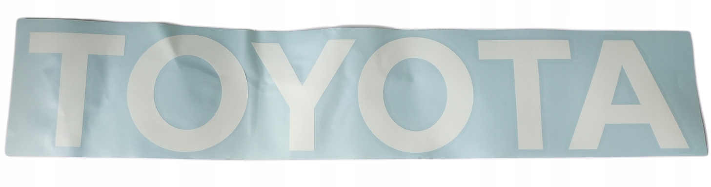 NAKLEJKA WÓZEK WIDŁOWY TOYOTA NA PRZECIWWAGĘ TYŁ