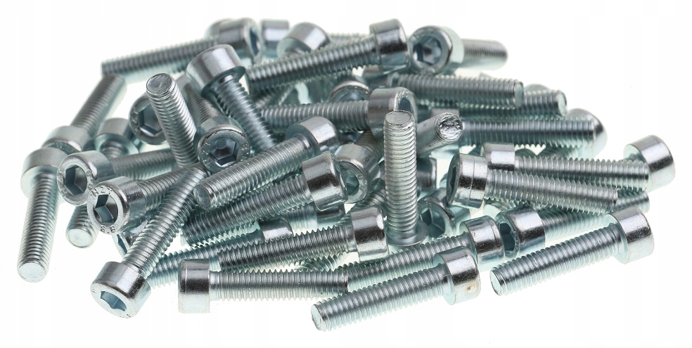 

Śruba Imbusowa Ocynk M6x25 mm Na Imbus 50 sztuk