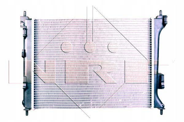 NRF 58451 Chłodnica silnika Producent części NRF