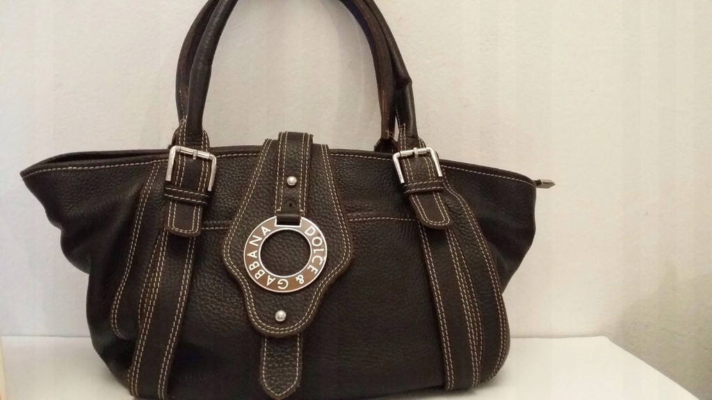 TOREBKA MIEJSKA SHOPPER SKÓRZANA DOLCE&GABBANA