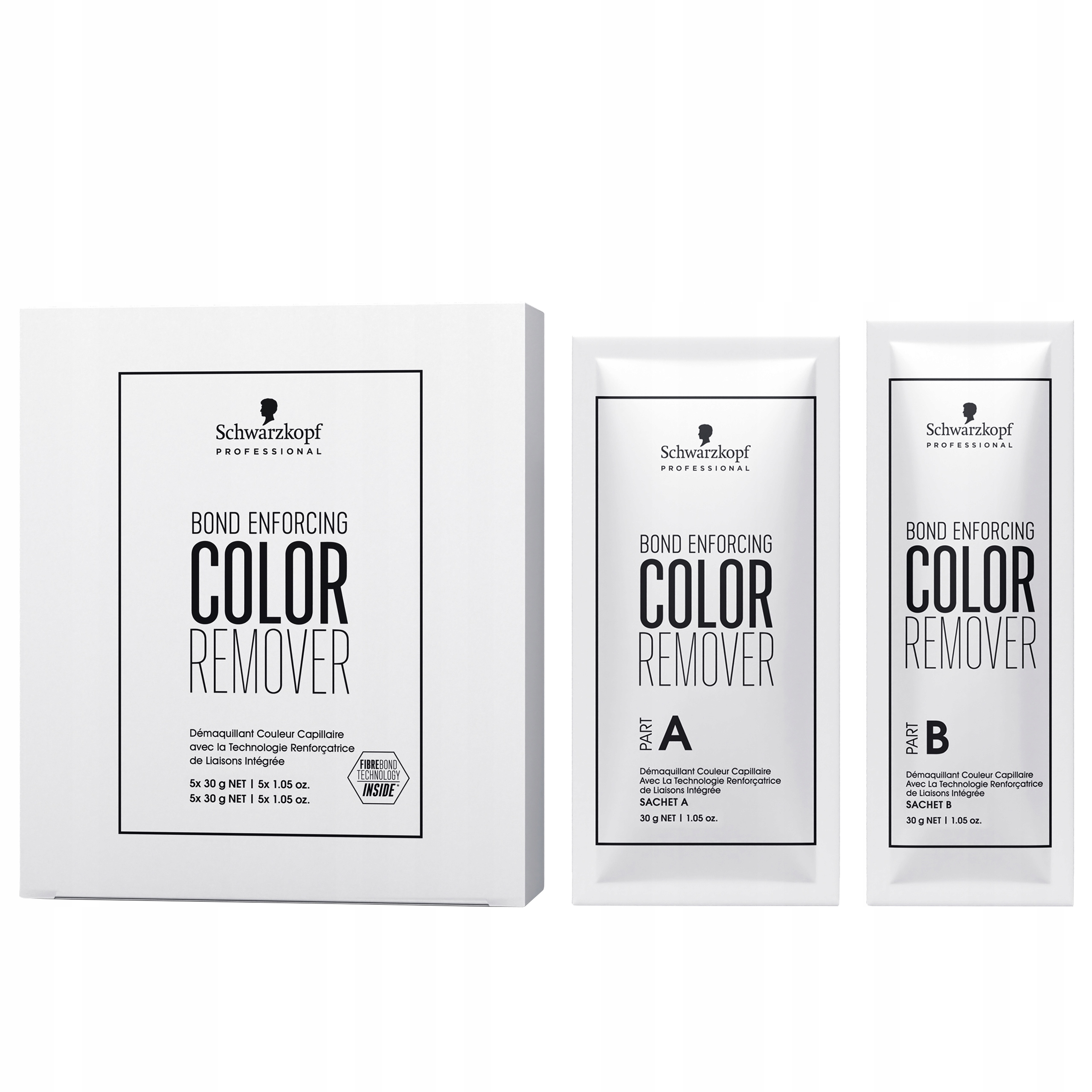 Schwarzkopf Color Remover – profesionální odbarvovač vlasů, 10 x 30 g