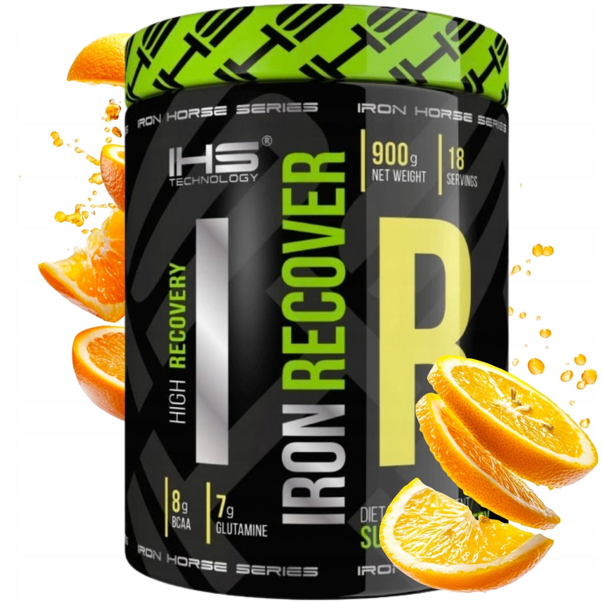 Ihs Iron Recover 900g Doplněk Stravy pro regeneraci po tréninku Pomeranč