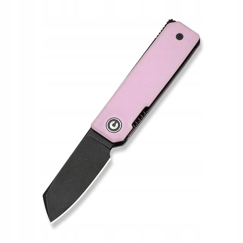 Nóż składany Civivi Kukei Powder Pink G10, Black (C25036-1)