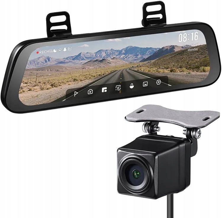 Videorekordér 70MAI S500 Wi-fi Zadná Kamera RC13 3K
