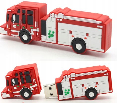 PENDRIVE PAMIĘĆ USB WÓŻ STRAŻACKI STRAŻ POŻARNA 16