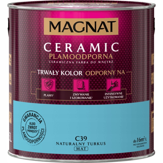 

Magnat Ceramic Naturalny Turkus C39 2,5L