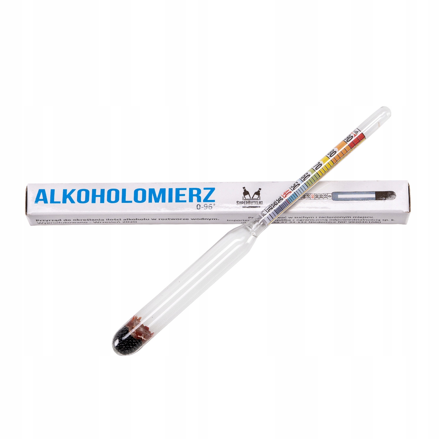 

Alkoholomierz Miernik Wskaźnik Alkoholu 0-96%