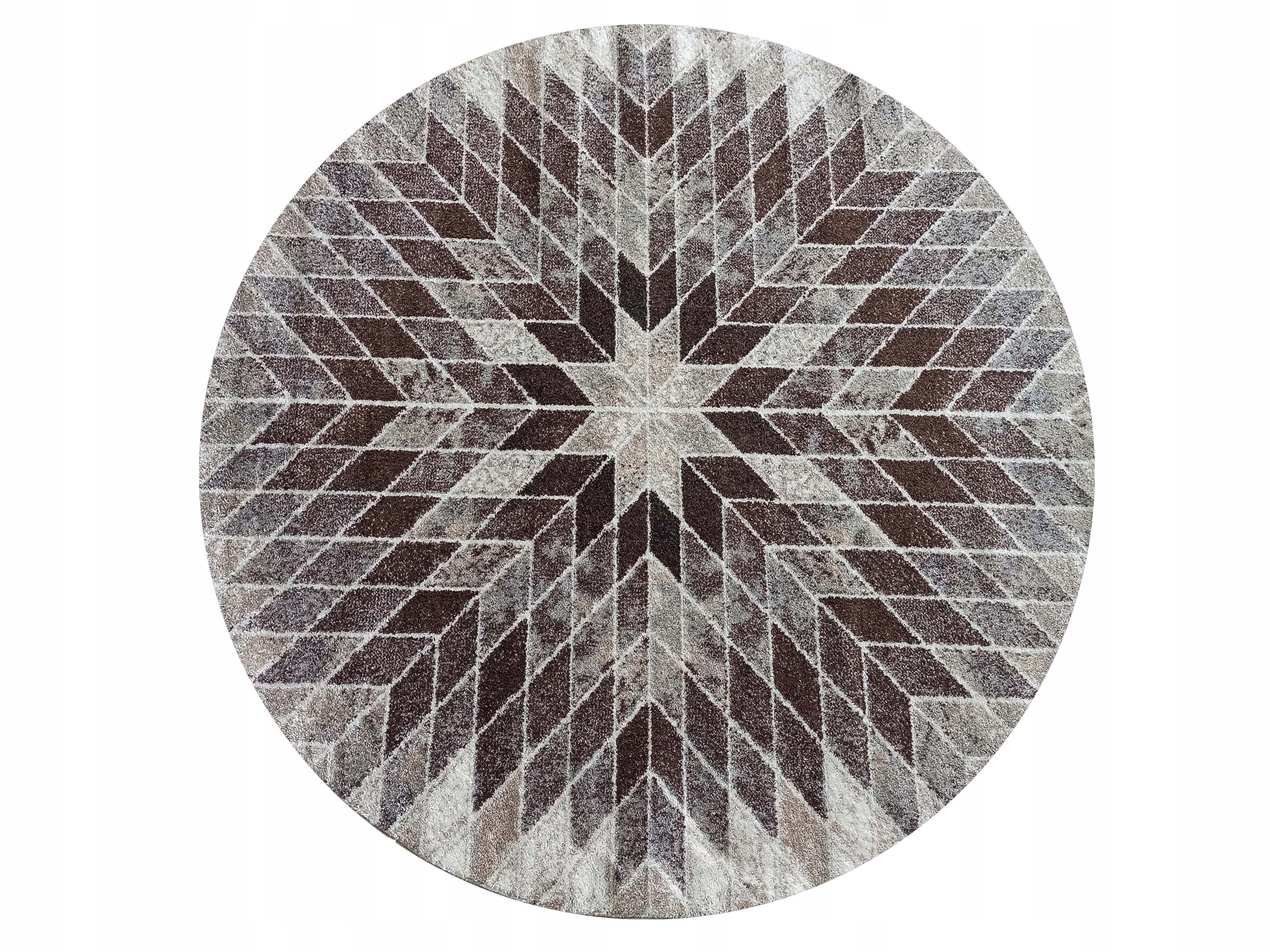 

Nowoczesne Miękkie Dywany Palermo Koło 160x160