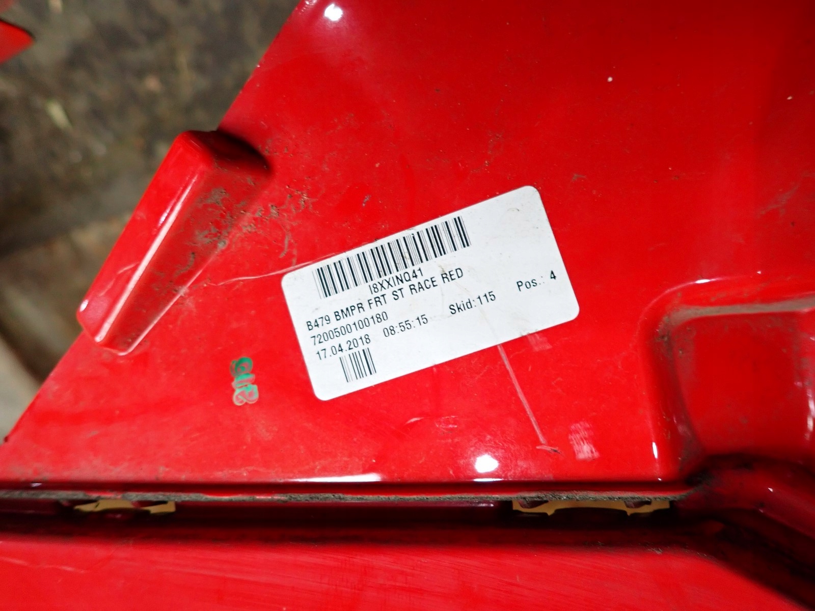 bumper front front FORD FIESTA ST MK8 VIII 2018-2021R H1BB-11757-E1A