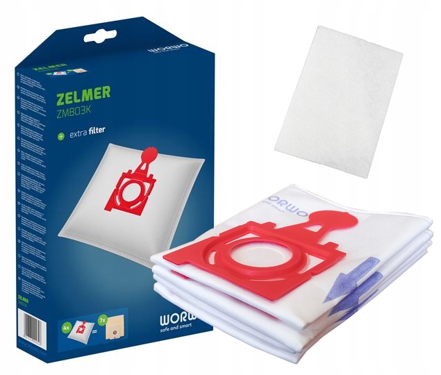 

Worki 4x Do Odkurzacza Zelmer Jupiter 2000W