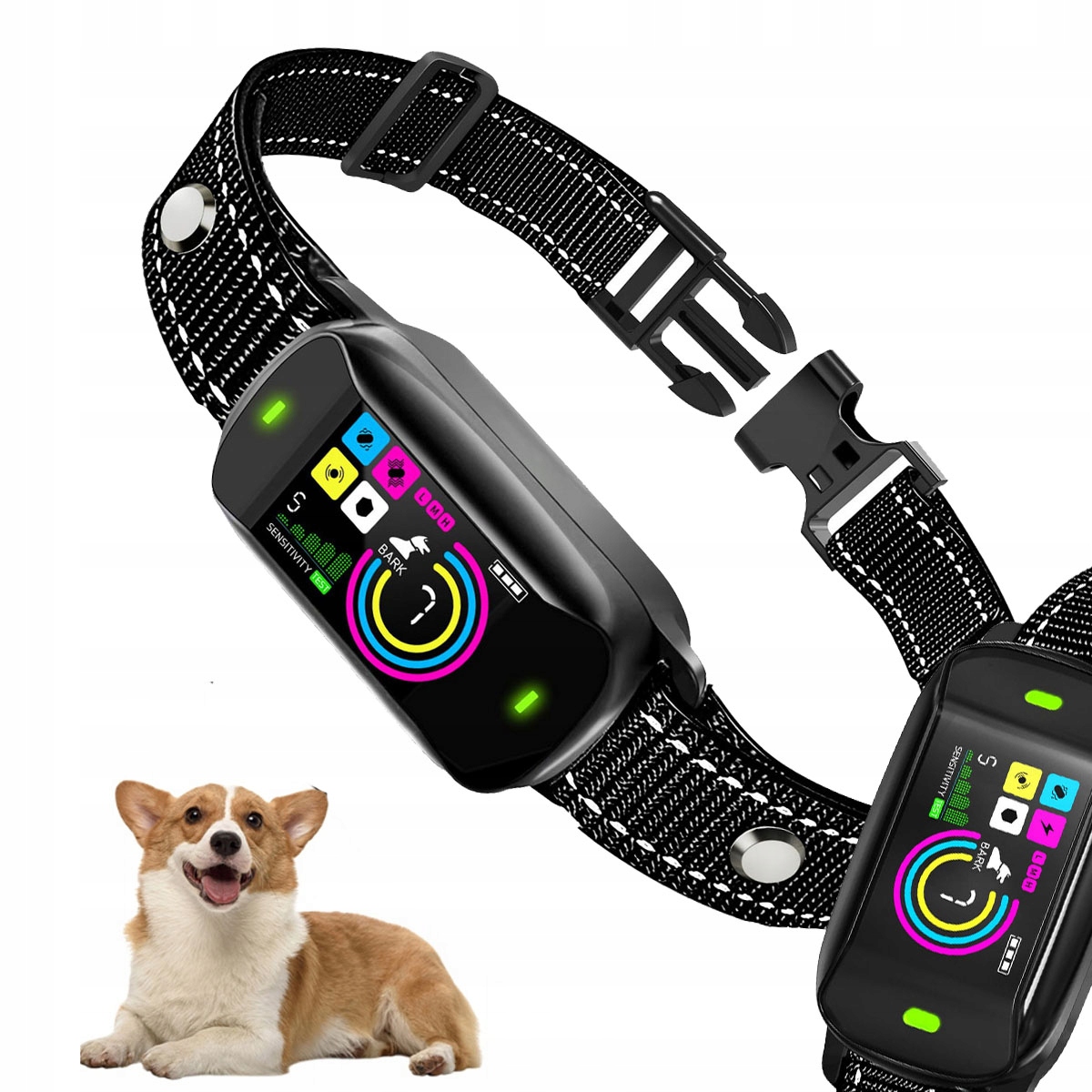 Elektrický Obojek Pro Psa Proti Štěkání, Účinný A Inteligentní