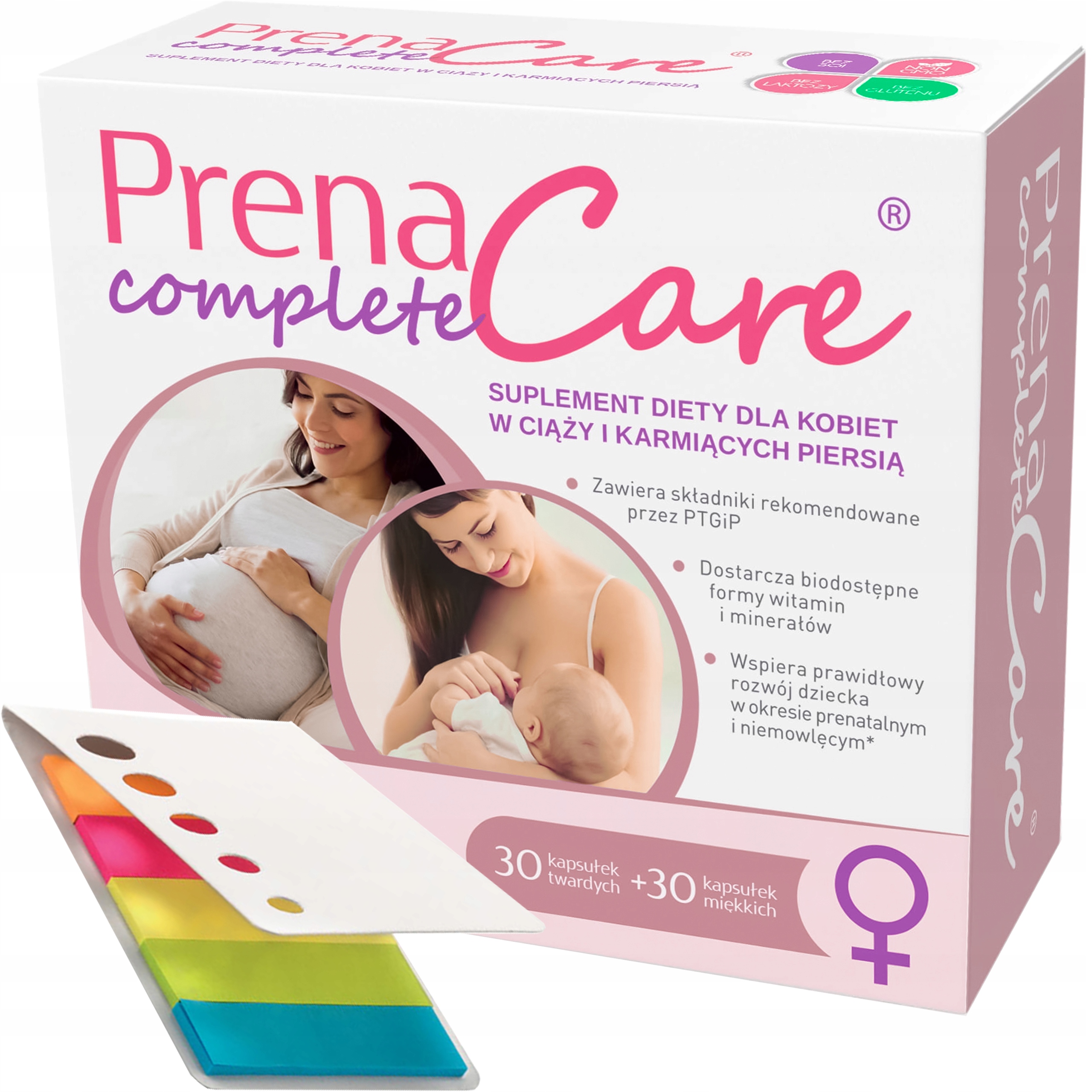 PrenaCare Complete doplnok pre tehotné a dojčiace ženy 60 kaps