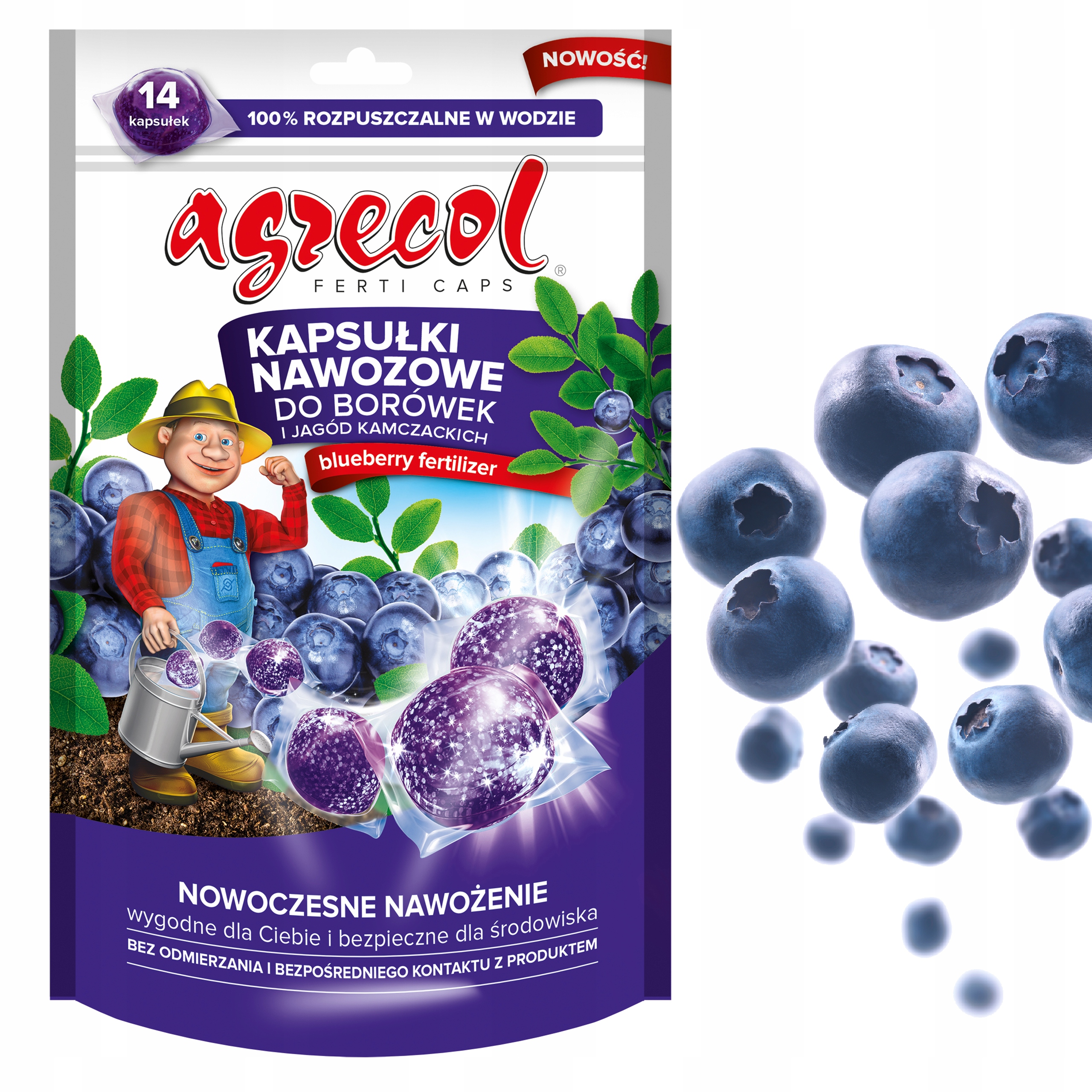 

Ferticaps Kapsułki Nawozowe do Borówek Jagód x14