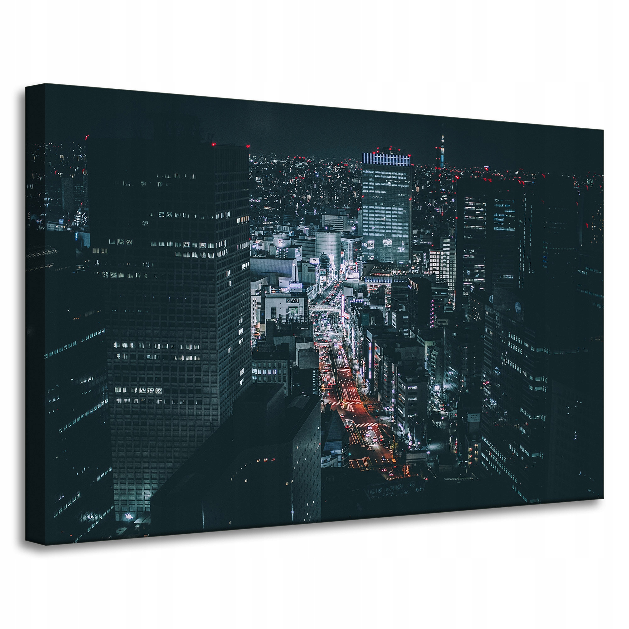 Obraz Canvas Architektura Tokio v noci 90x60 cm