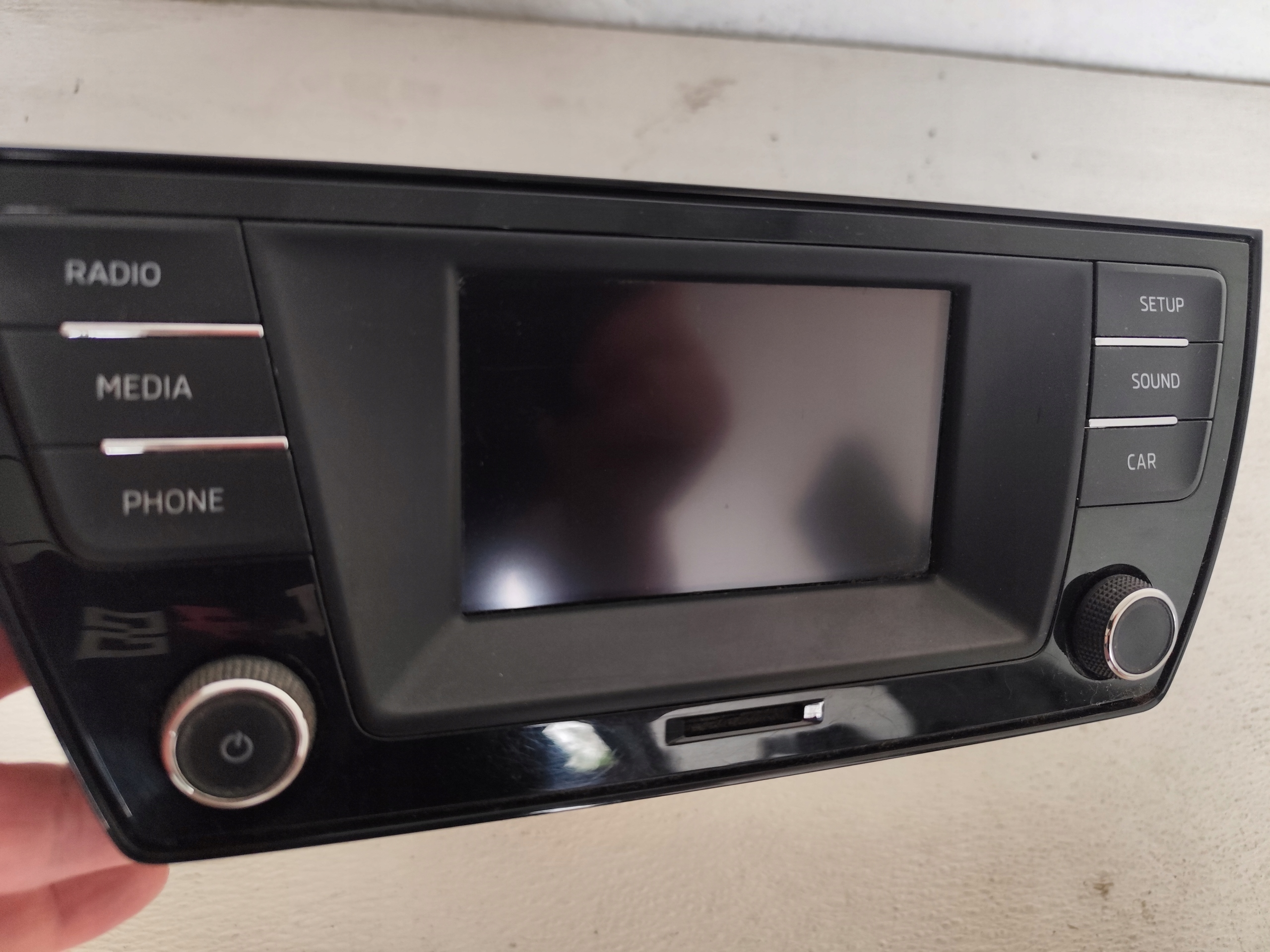SKODA FABIA III 2015 RADIO FABRYCZNE