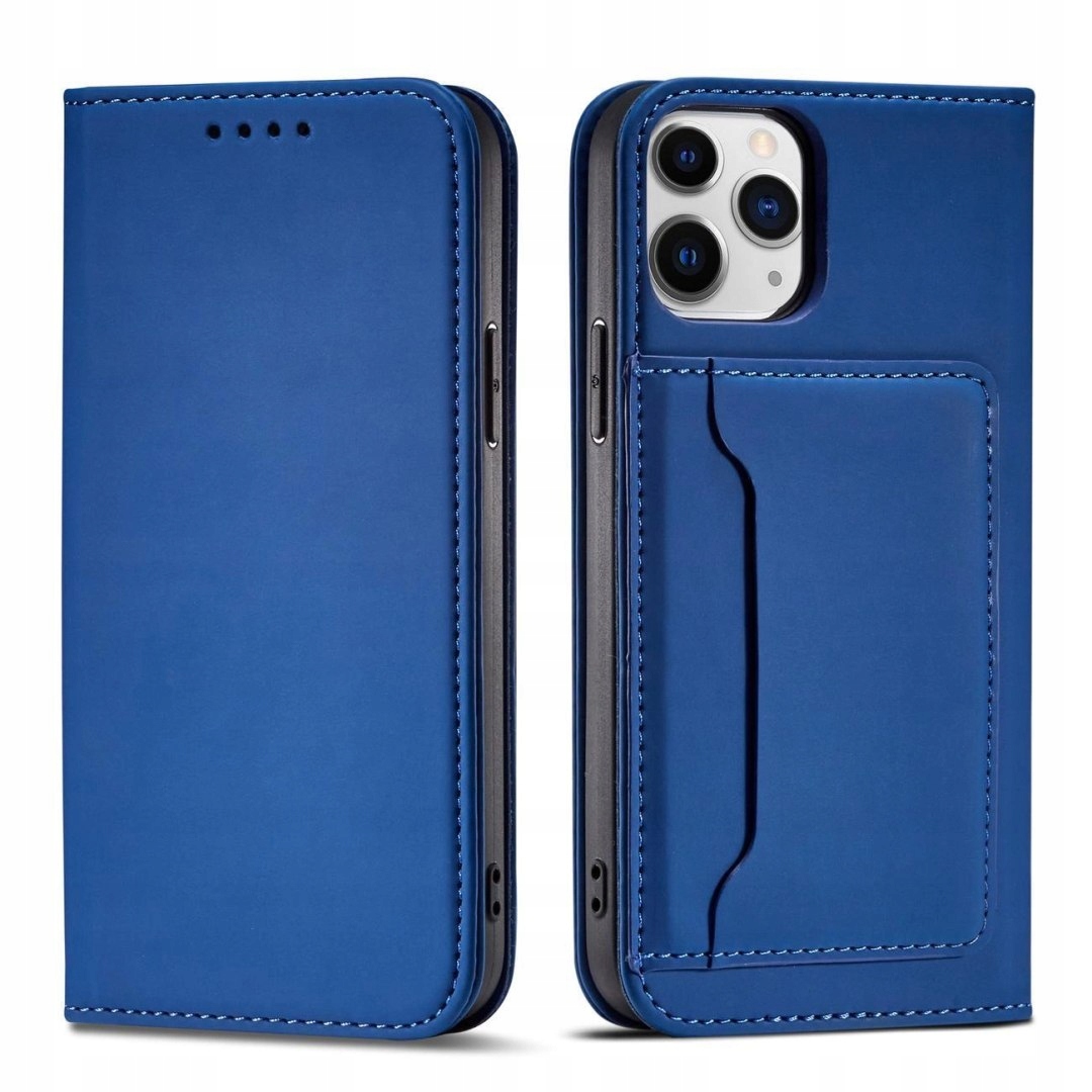 Magnet Card Case etui do iPhone 12 pokrowiec portfel na karty kartę podstaw