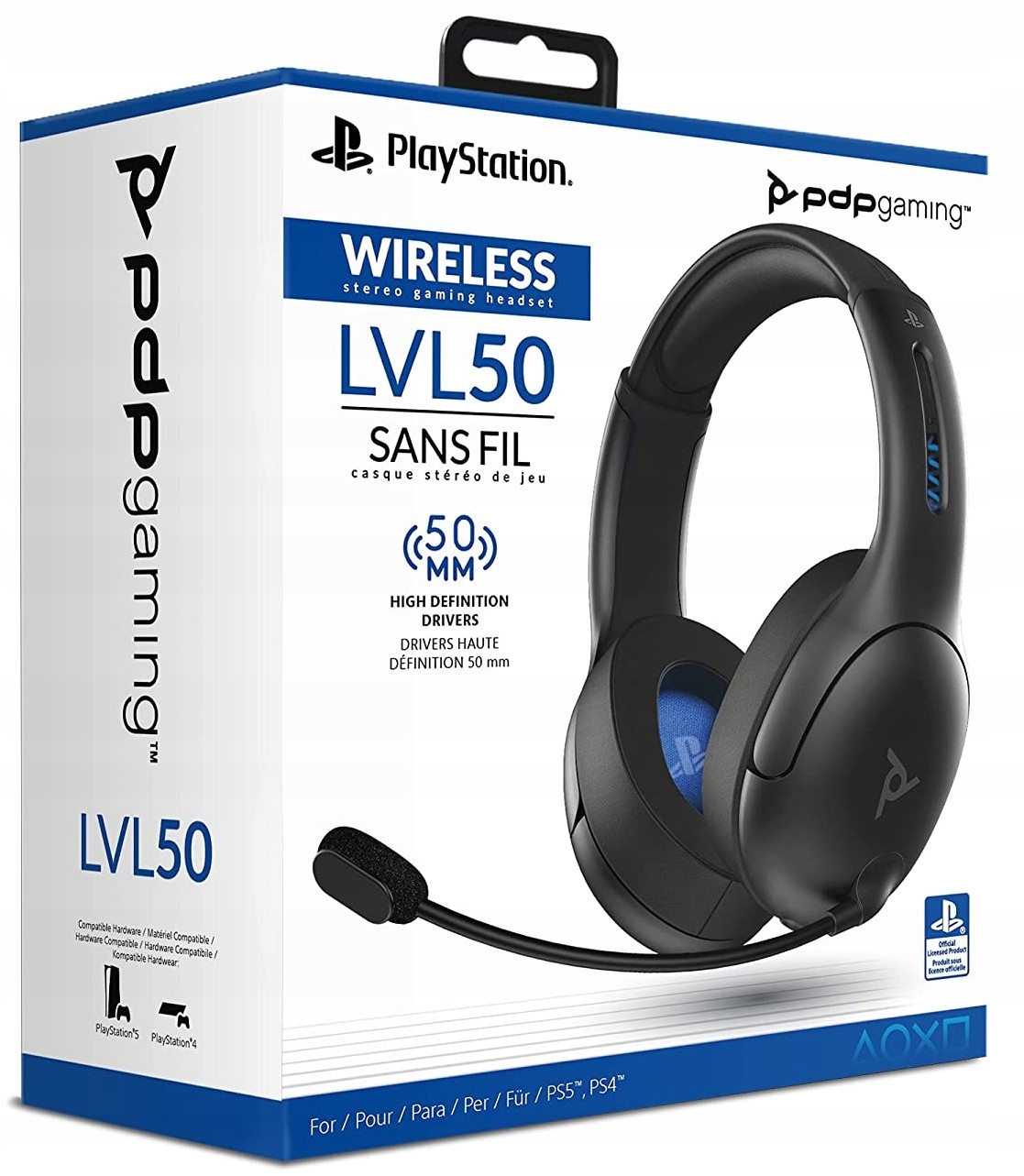 

Pdp PS4 Słuchawki bezprzewodowe LVL50 Sony