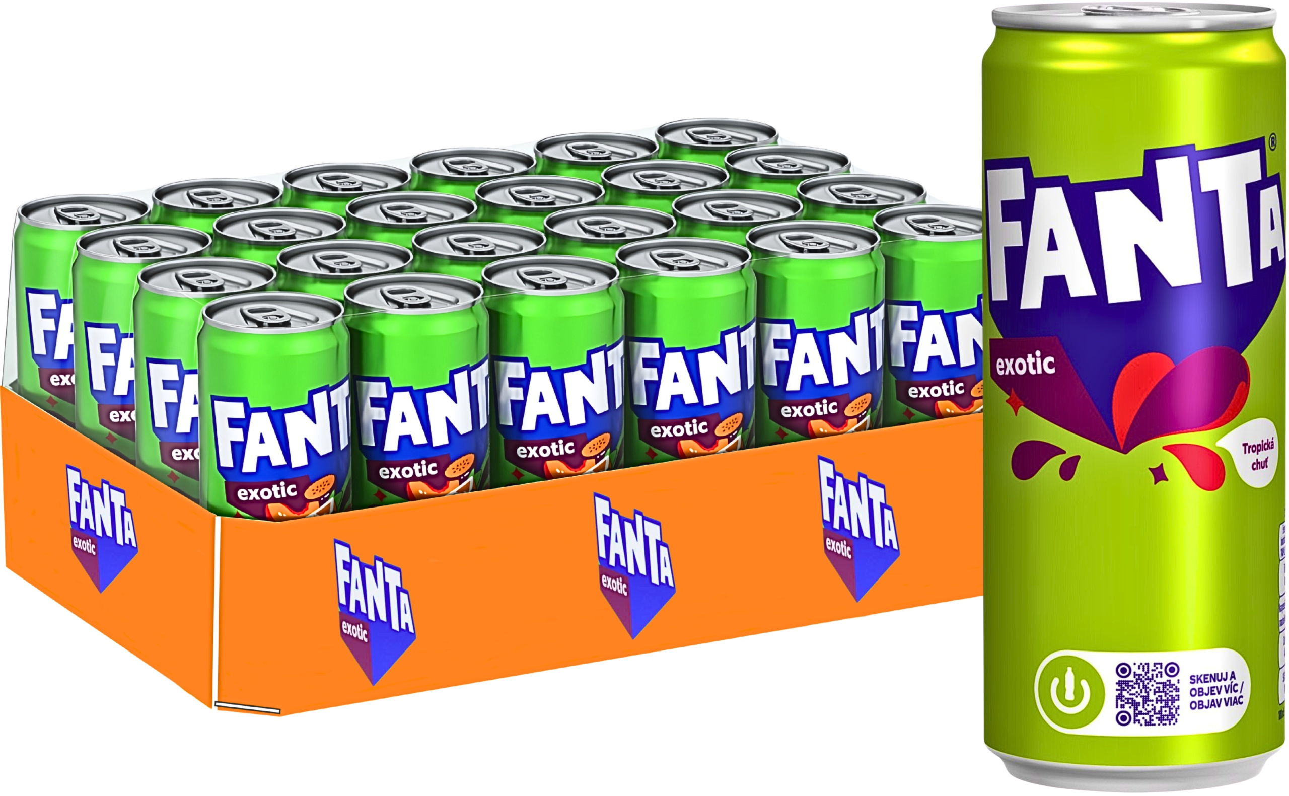Levně Fanta Exotic 24×330ml