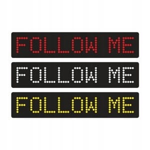 

Follow me naklejki stickers podążaj za mną