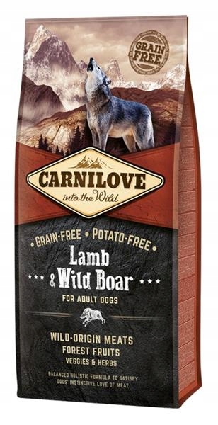 Levně Krmivo Carnilove Adult Lamb & Wild Boar 12kg