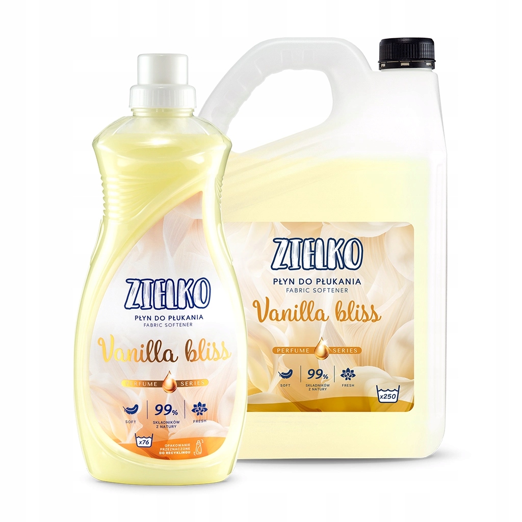 Levně Zielko Ekologická sada 326 praní Tekutá aviváž Vanilla Bliss filtr