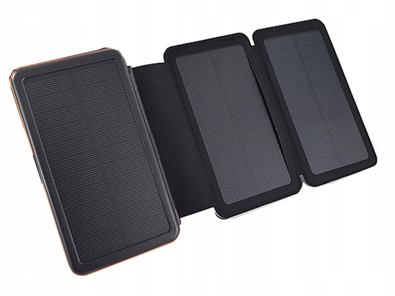 

Power Bank Solarny Fotowoltaika Przenośna Bateria