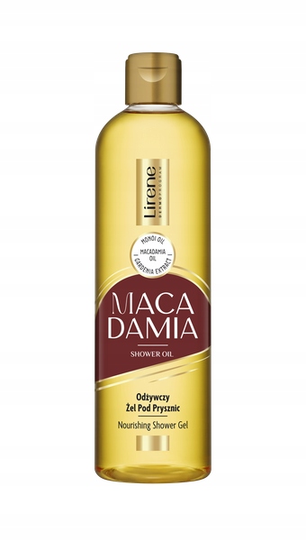 Lirene Výživný Sprchový Gel Macadamia 400 ml
