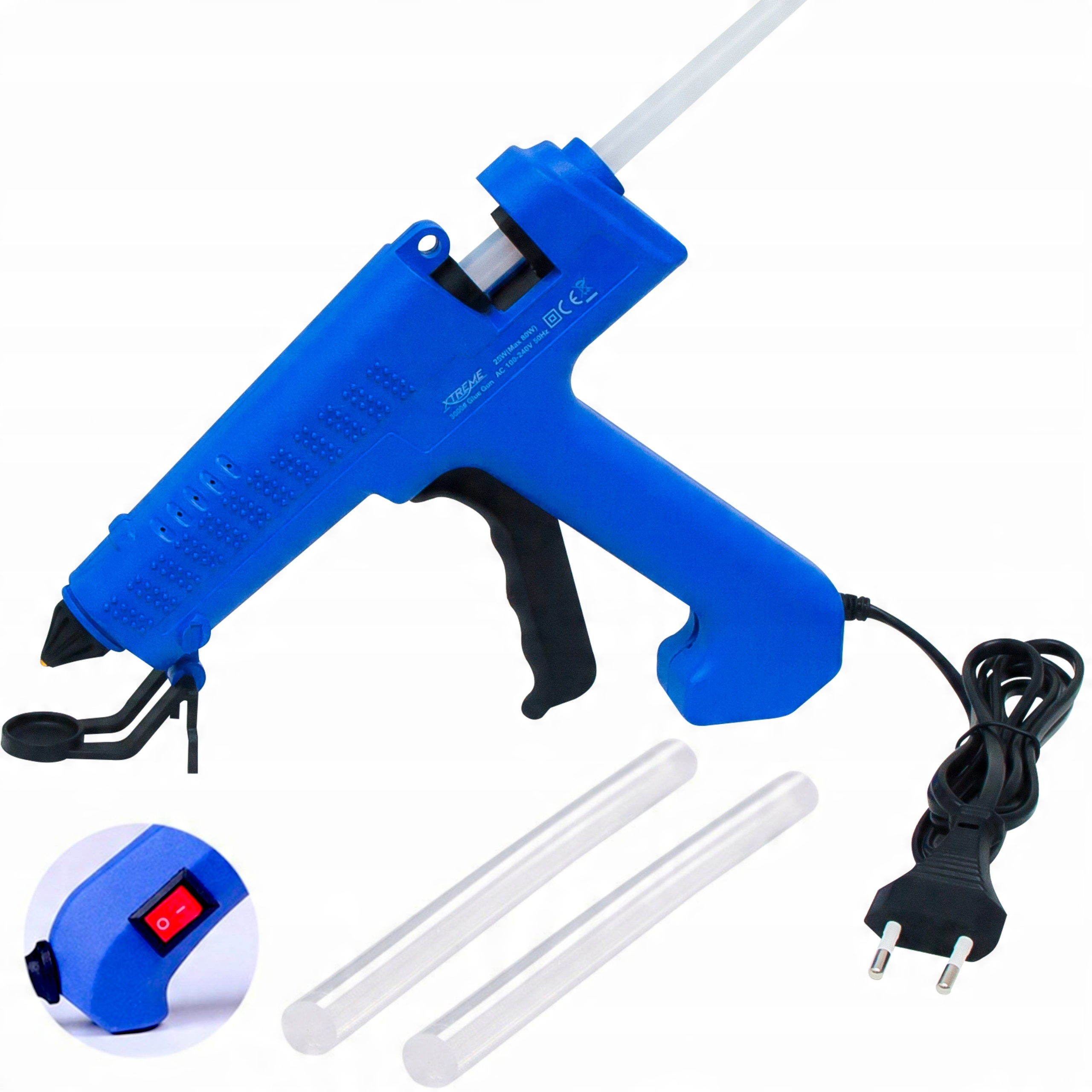 

Pistolet do kleju na gorąco klejarka 80W Klej