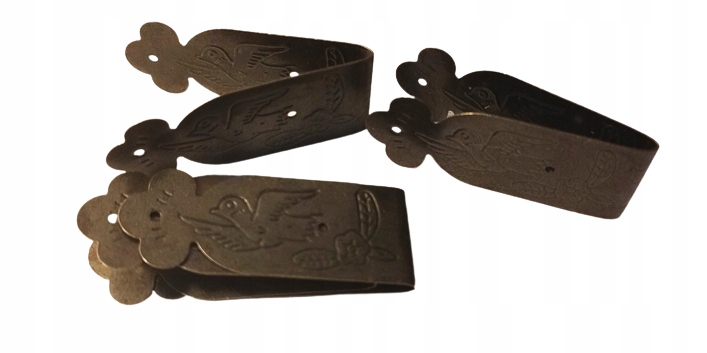 Zawias metalowy zawias antyk 5,3 x 2,2 cm 4 szt.