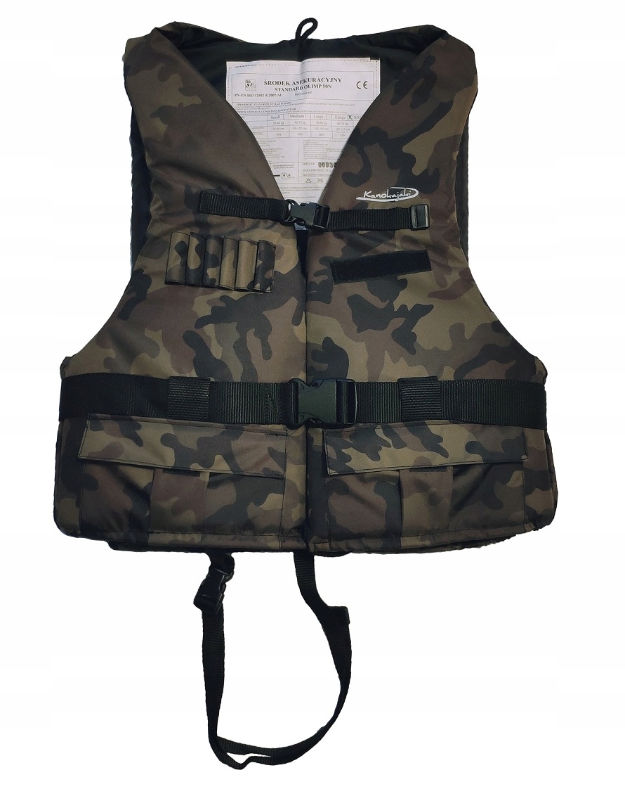 KAPOK KAMIZELKA ASEKURACYJNA WĘDKARSKA MORO XL