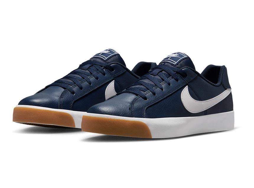 Sportovní boty Nike Court Royale Ac BQ4222-401 Pánské kožené velikost 43