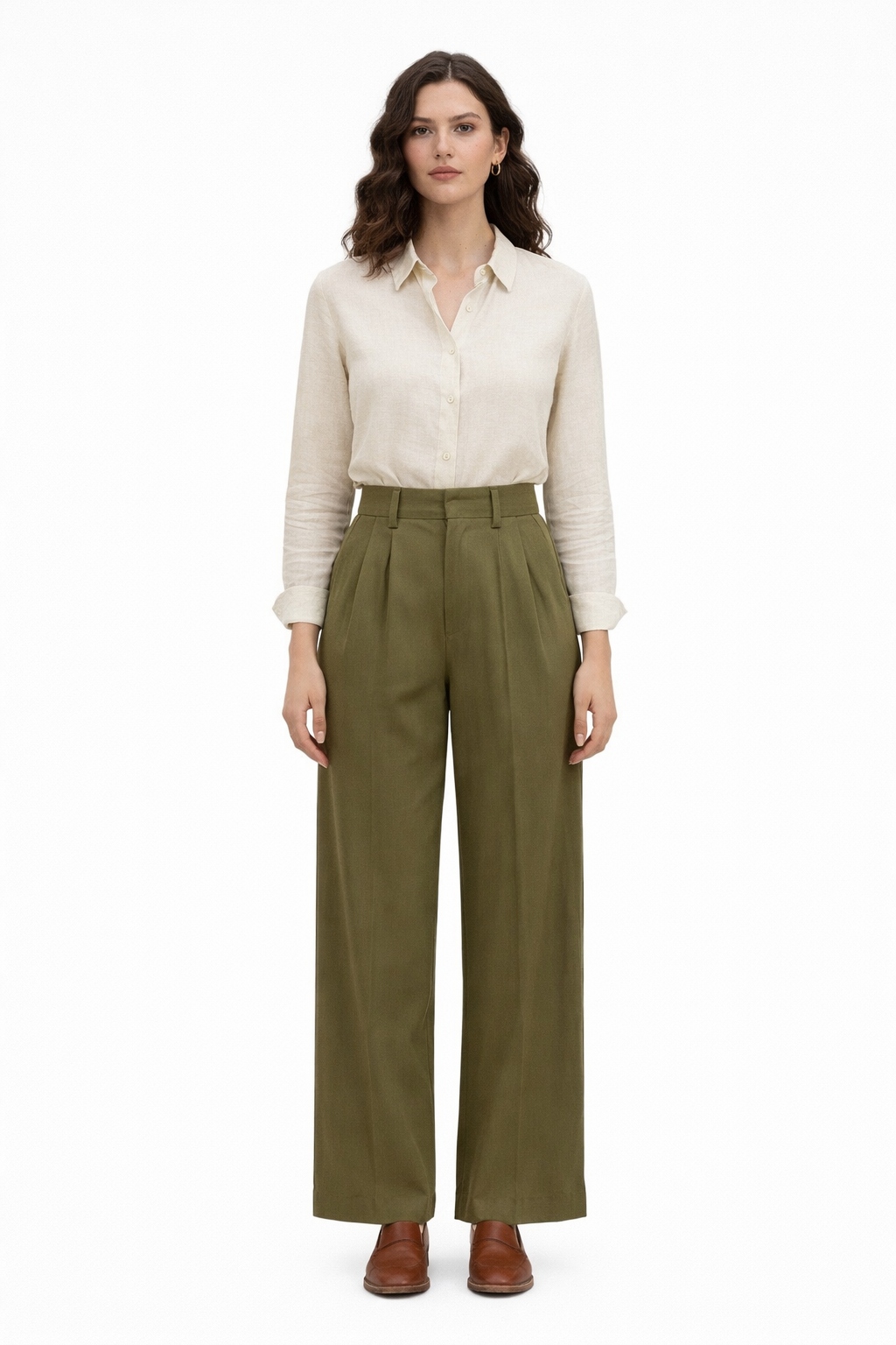 Lenivá Košile S Hladkým Povrchem A Límečkem S I3A