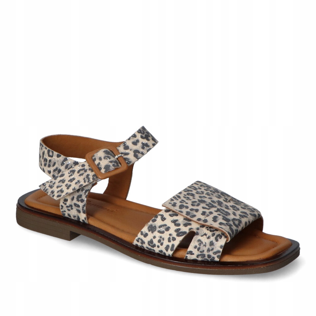 Dámské sandály Emi Romani Panterka Semišové 39