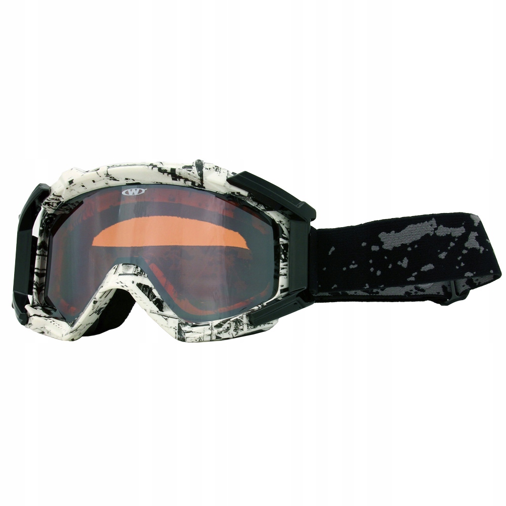 Gogle Narciarskie snowboardowe Worker z grafiką