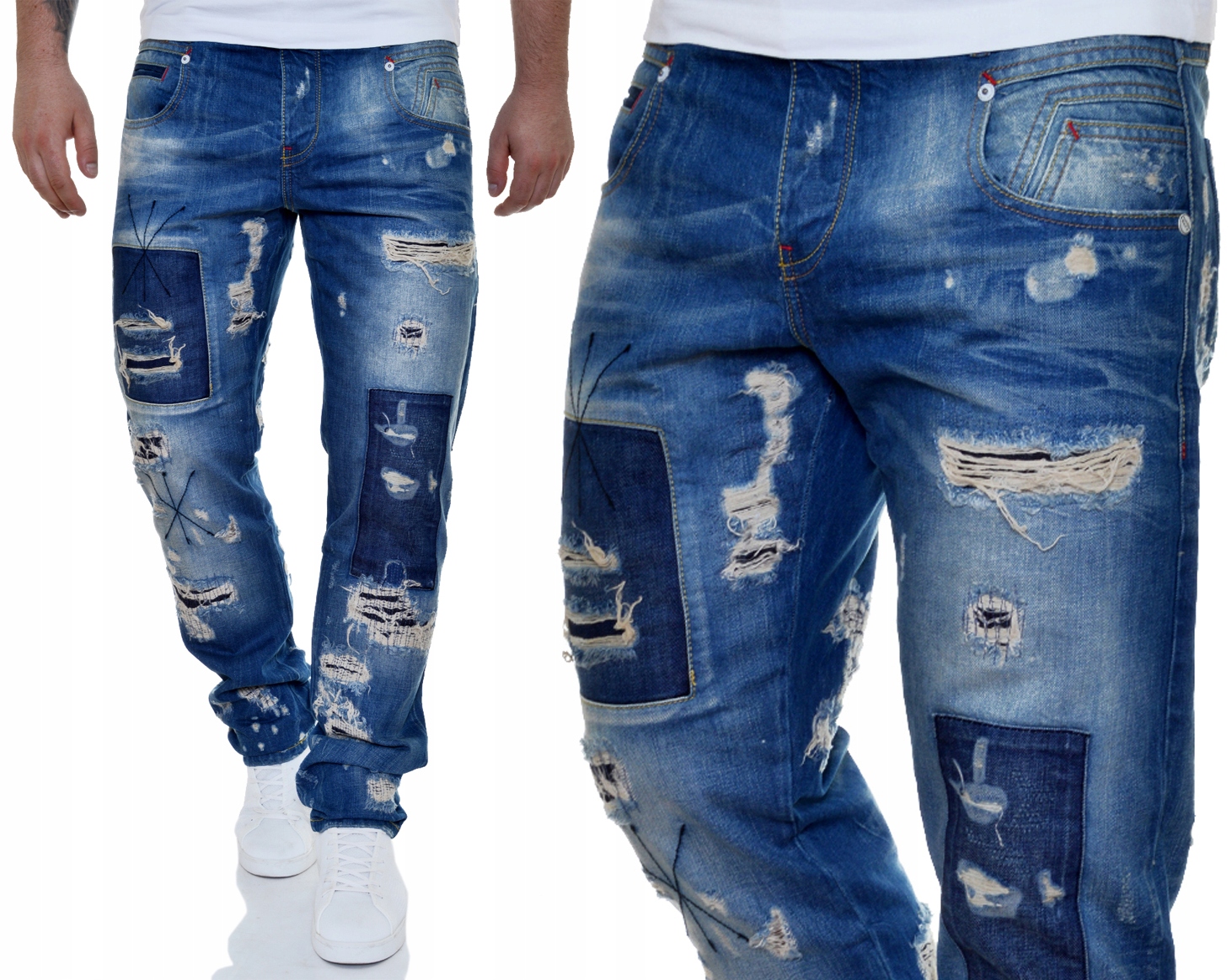 #Dárek Cipo Baxx Džíny Džínové kalhoty Regular