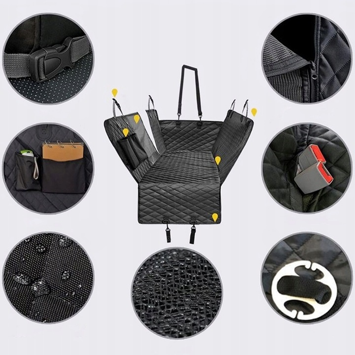 

Mata do Samochodu dla Psa Pokrowiec Na Siedzenie