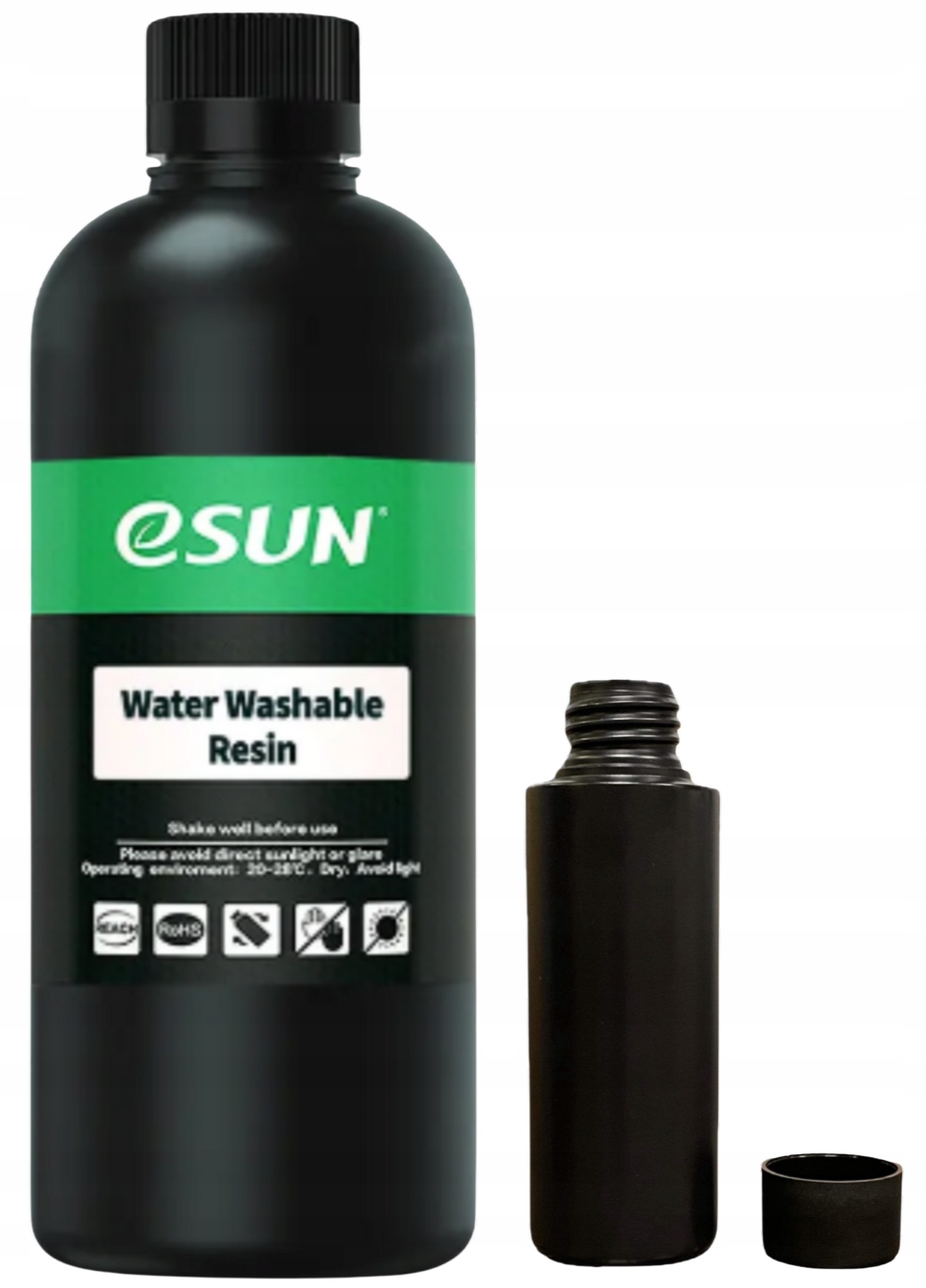 Żywica Uv eSUN Pla Water Washable Grey Szara 0.1kg 0.1l do Drukarki 3D