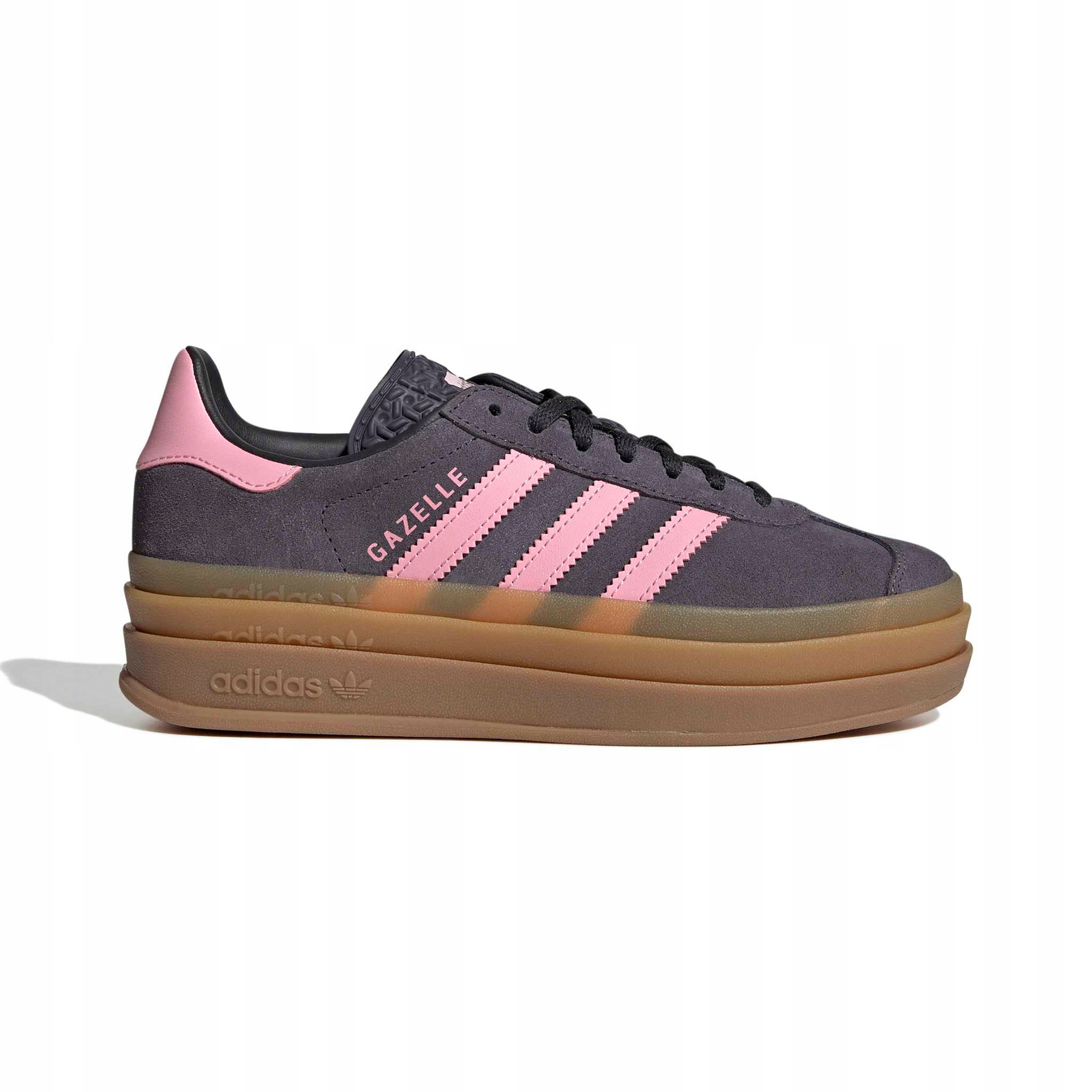 Adidas Dámské tenisky Gazelle Bold J IH6459 na platformě, fialové