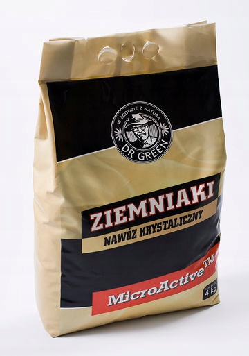 Nawóz wieloskładnikowy dolistny Dr Green proszek 4 kg 4 l ziemniaki