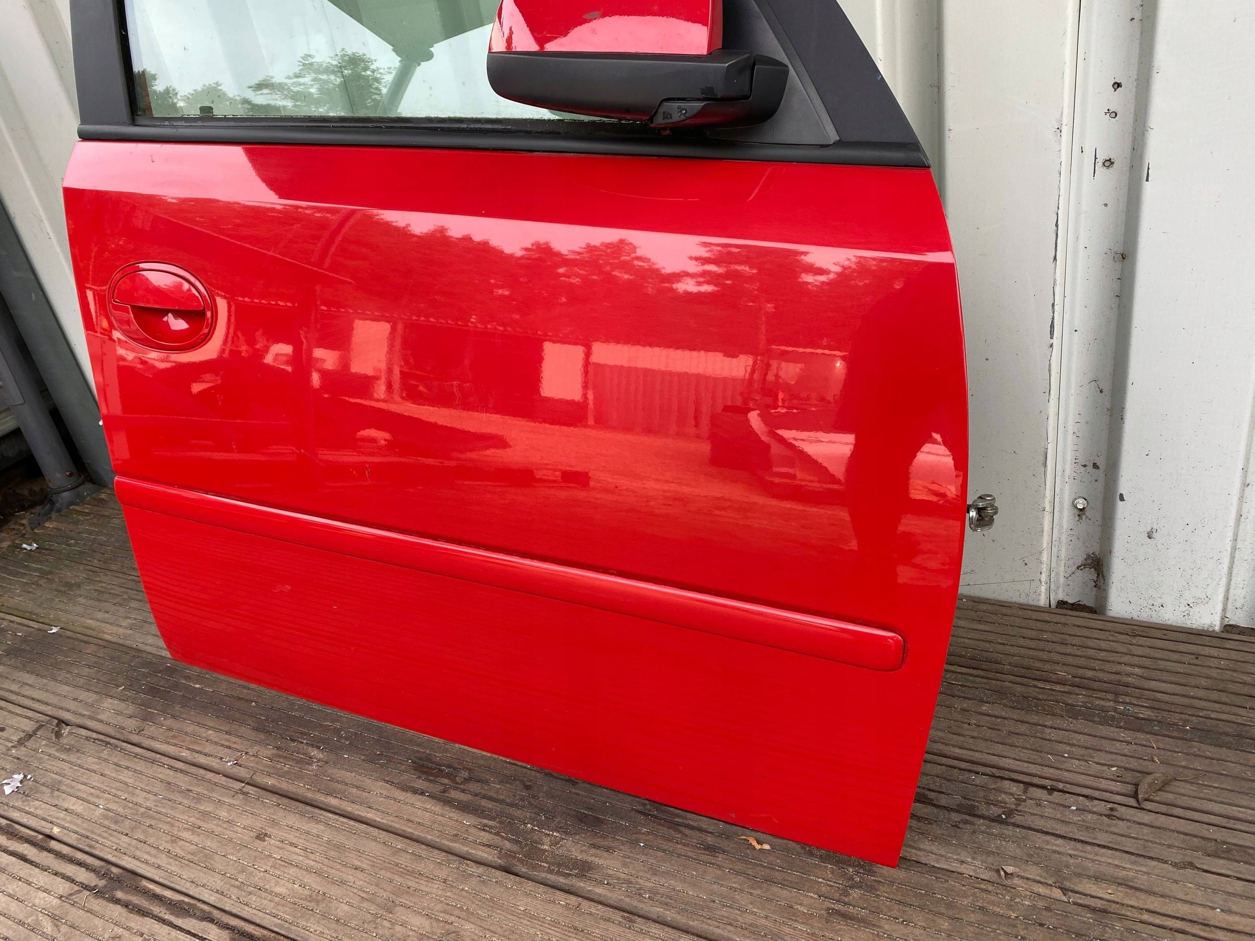 OPEL MERIVA A LIFT complete door right front front Z547 red