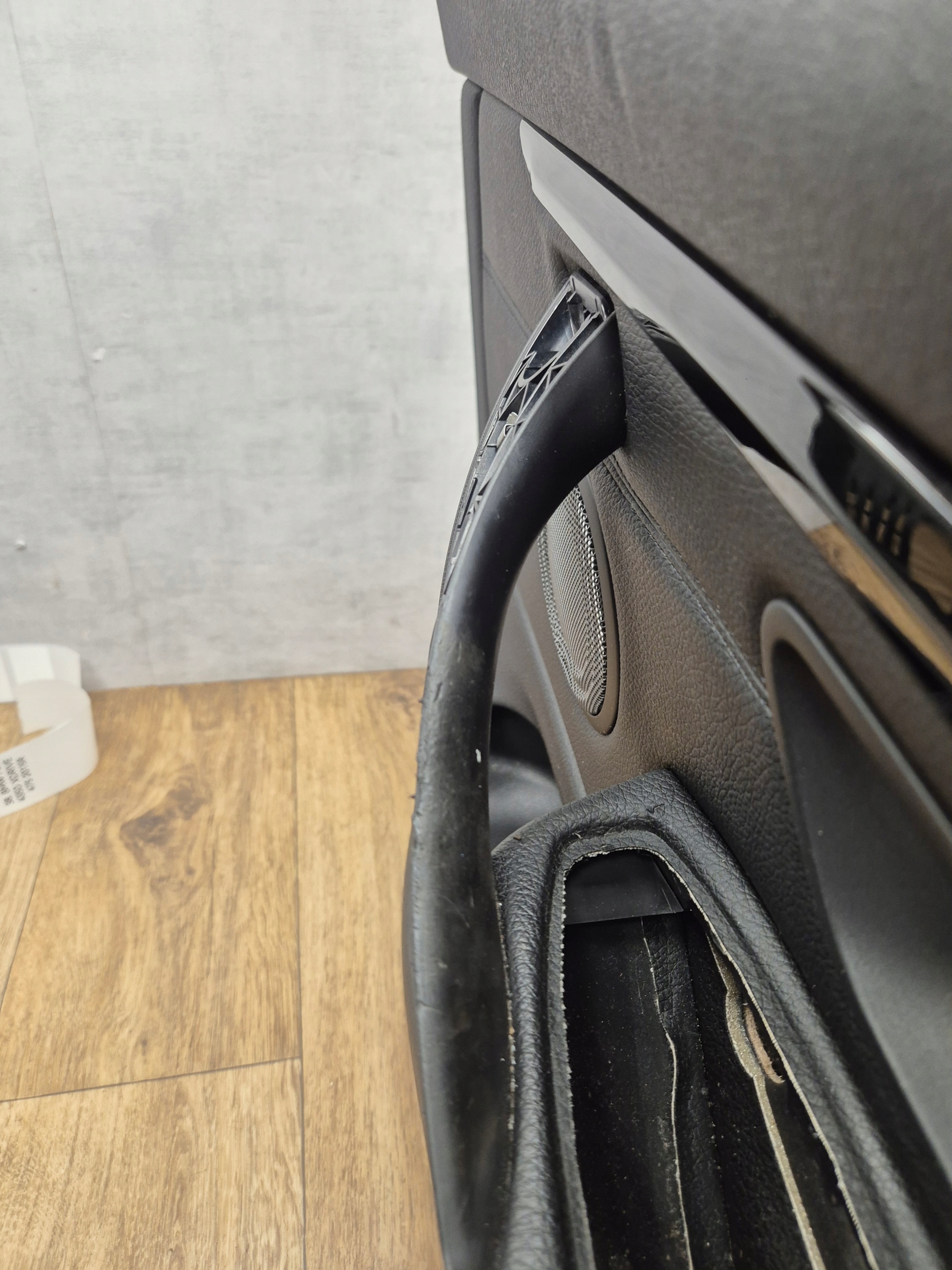 BMW F32 F33 right side front upholstery front PANEL door black leather
