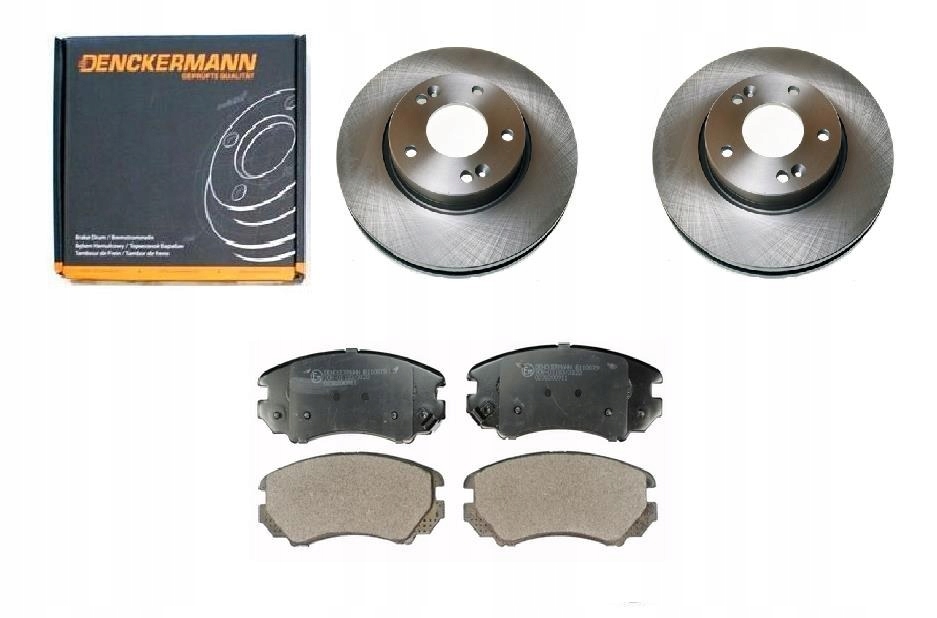 Kotouče Brzdové Destičky Hyundai Coupe Přední SADA.280MM