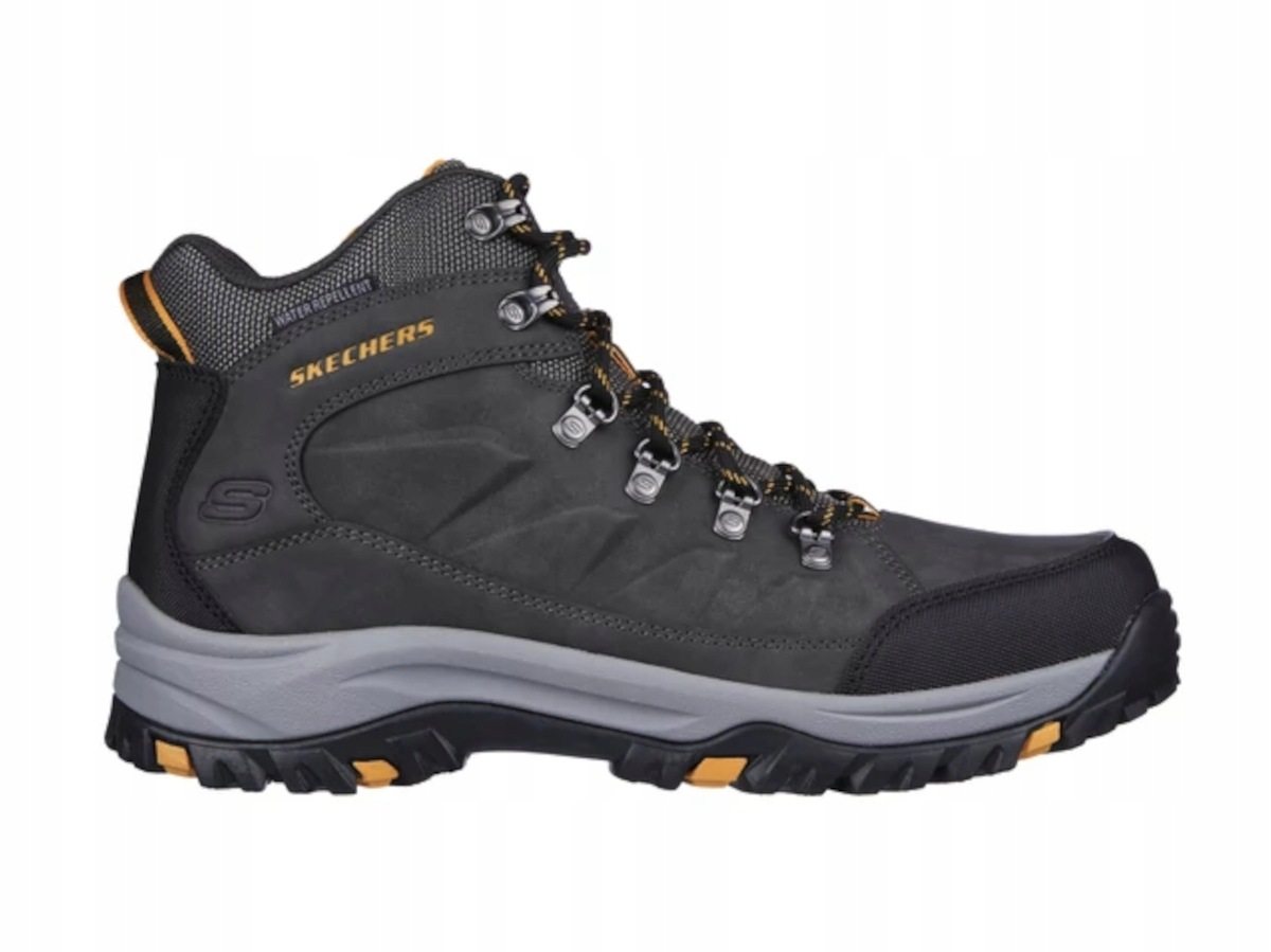 Pánské boty Skechers Relment 204642-CHAR černé vysoké trapery 45