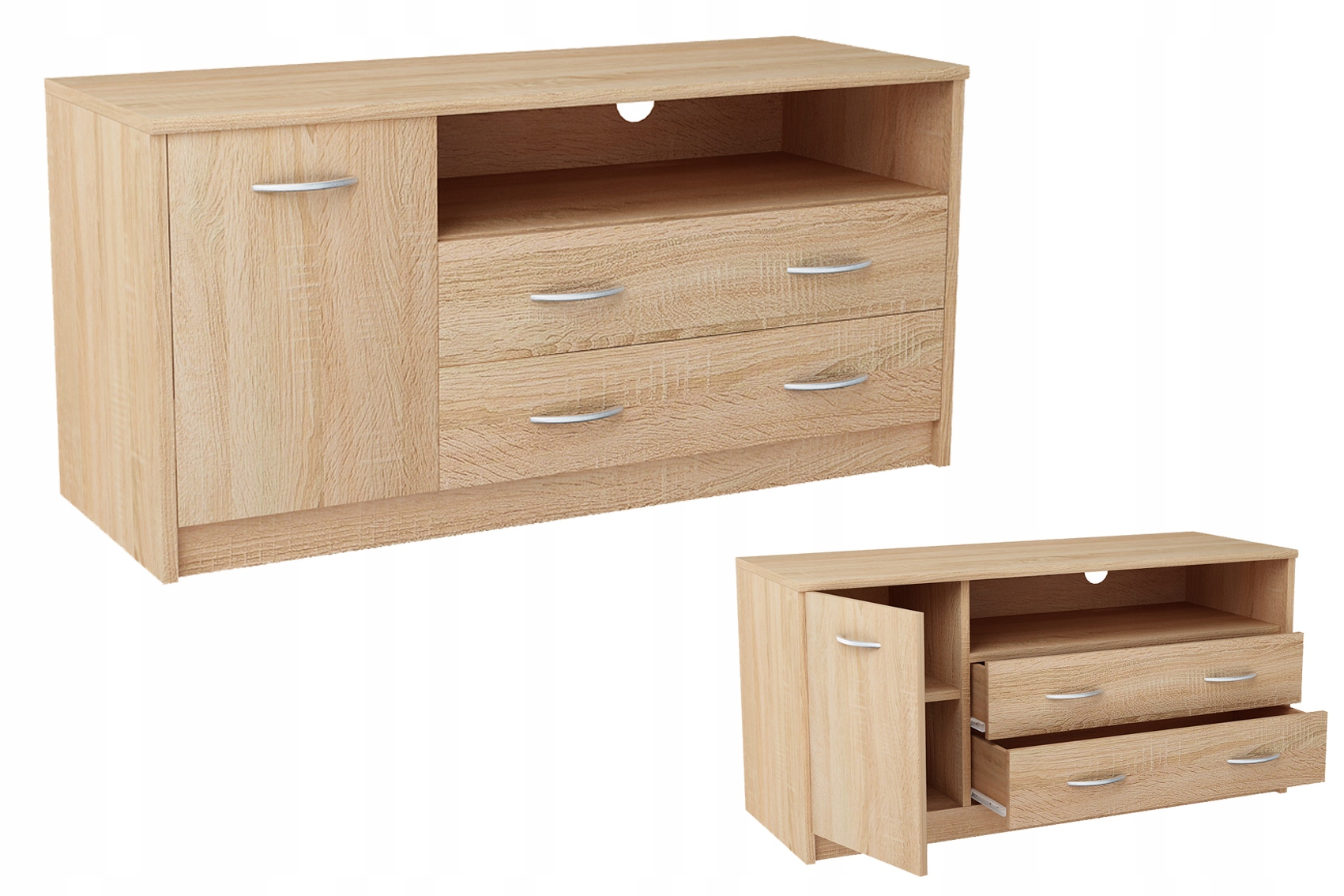 

Szafka, stolik Rtv półka K027 Sonoma 110 cm