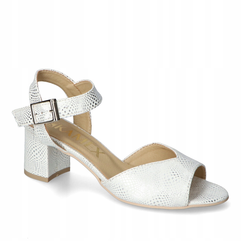 Sandály Kamex-But 59 Stříbro Vegas 39