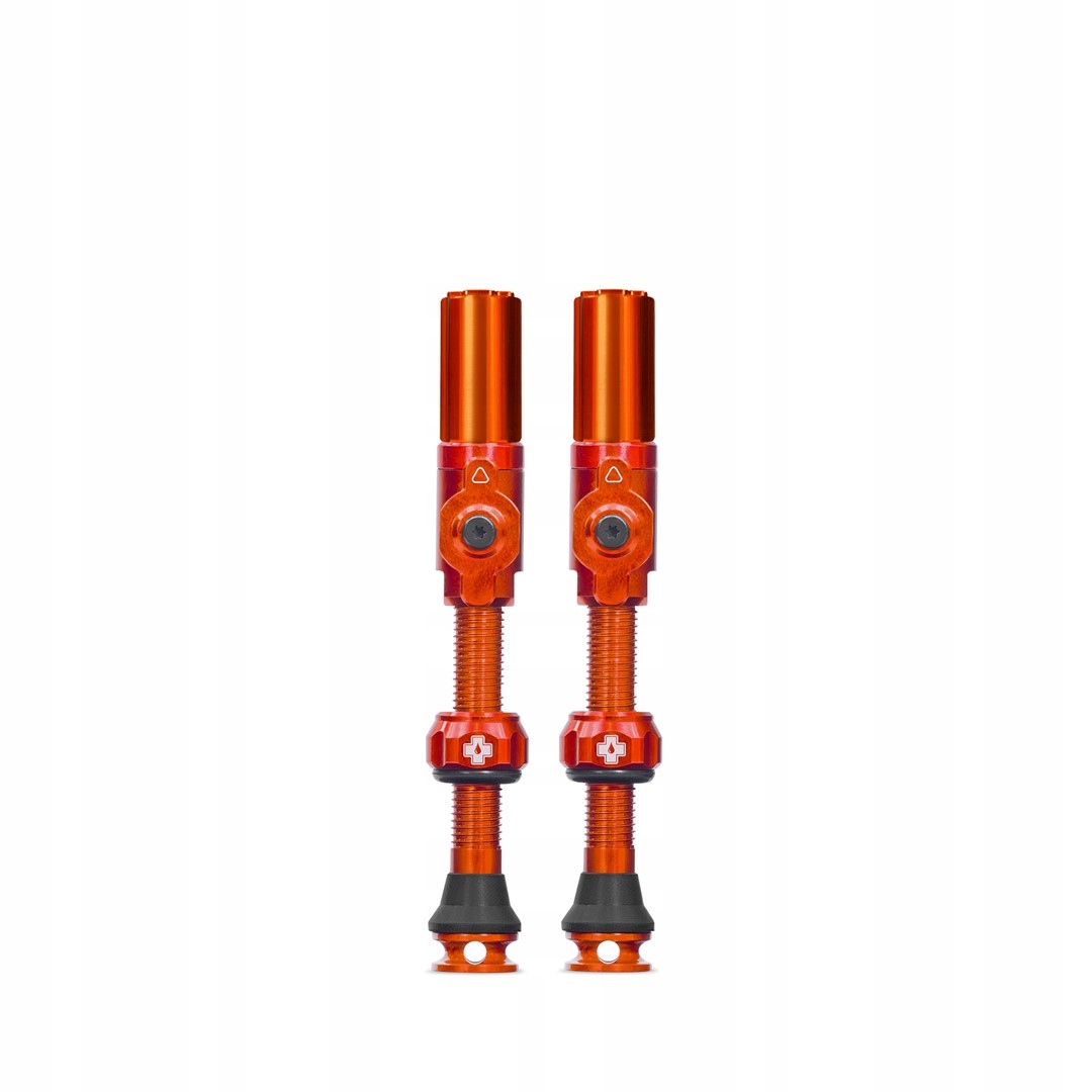 Muc-off Big Bore Hybrid Schrader 45 mm Orange Bezjádrové ventily Tubeles