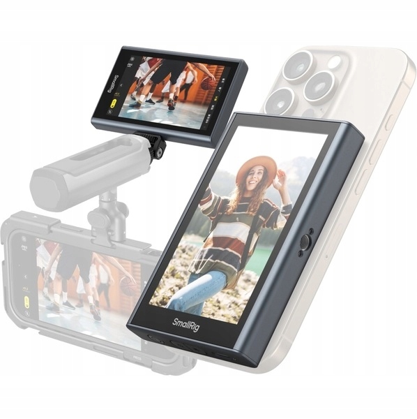 SmallRig 4850B Bezprzewodowy monitor wideo z głowicą pilot