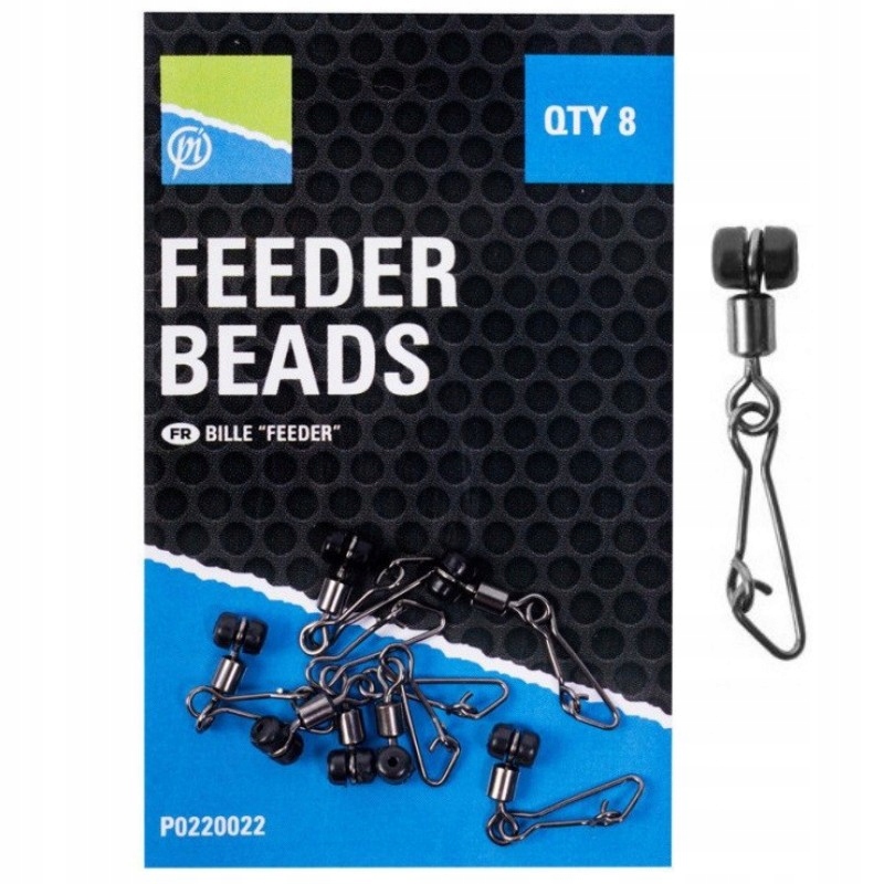 

Łącznik Krętlik z Agrafką Preston Feeder Beads 8x