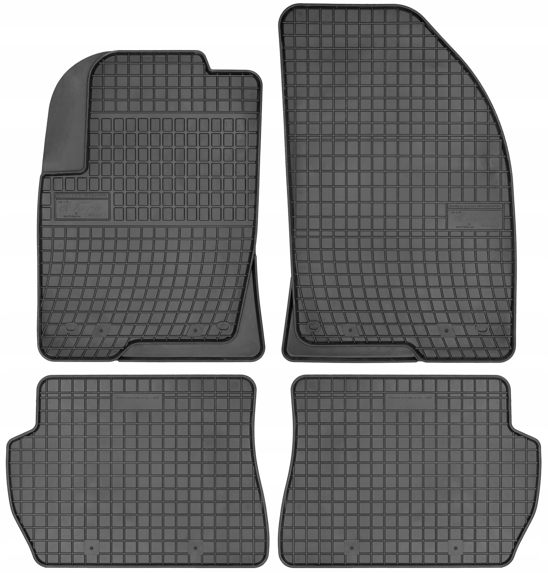 Ford Fiesta MK6 (02-08) Dywaniki Gumowe Miarowe
